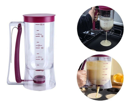 Dispenser Para Massa Panqueca Cupcake Bolo Batter Dispenser