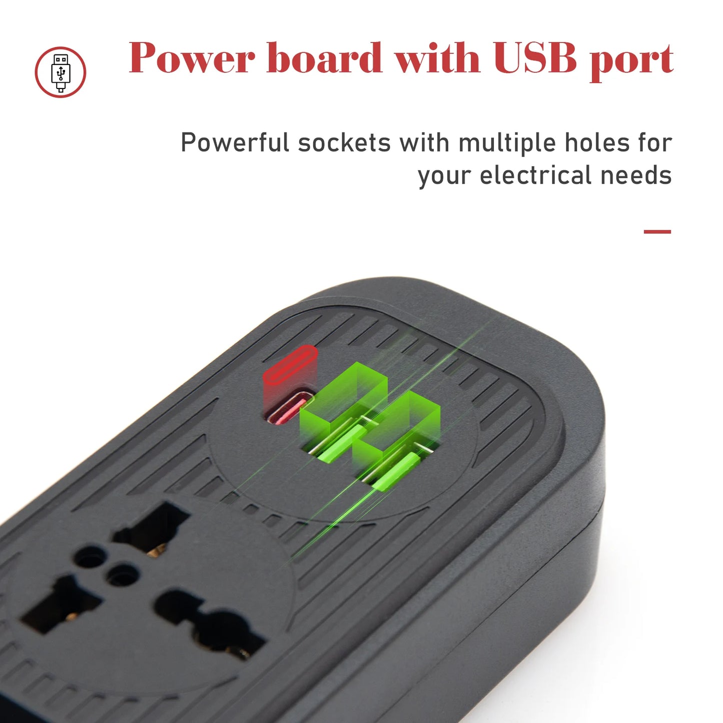 Extension Socket, Line Filter, Electric Extension, USB Socket Socket Line Filter, Socket Extension, Socket Extension