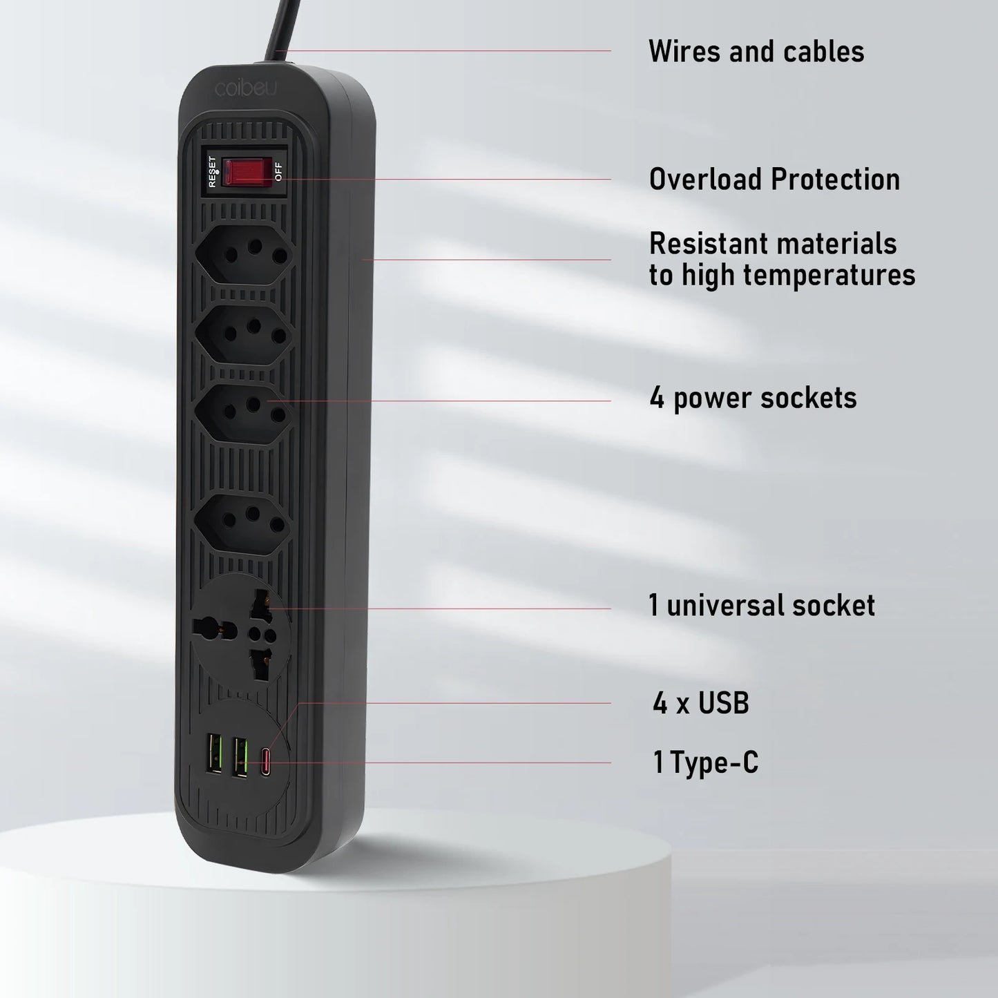 Extension Socket, Line Filter, Electric Extension, USB Socket Socket Line Filter, Socket Extension, Socket Extension
